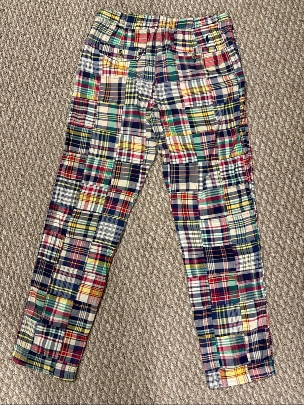 Polo by Ralph Lauren Multicolor Madras Plaid pants - Picture 3 of 3